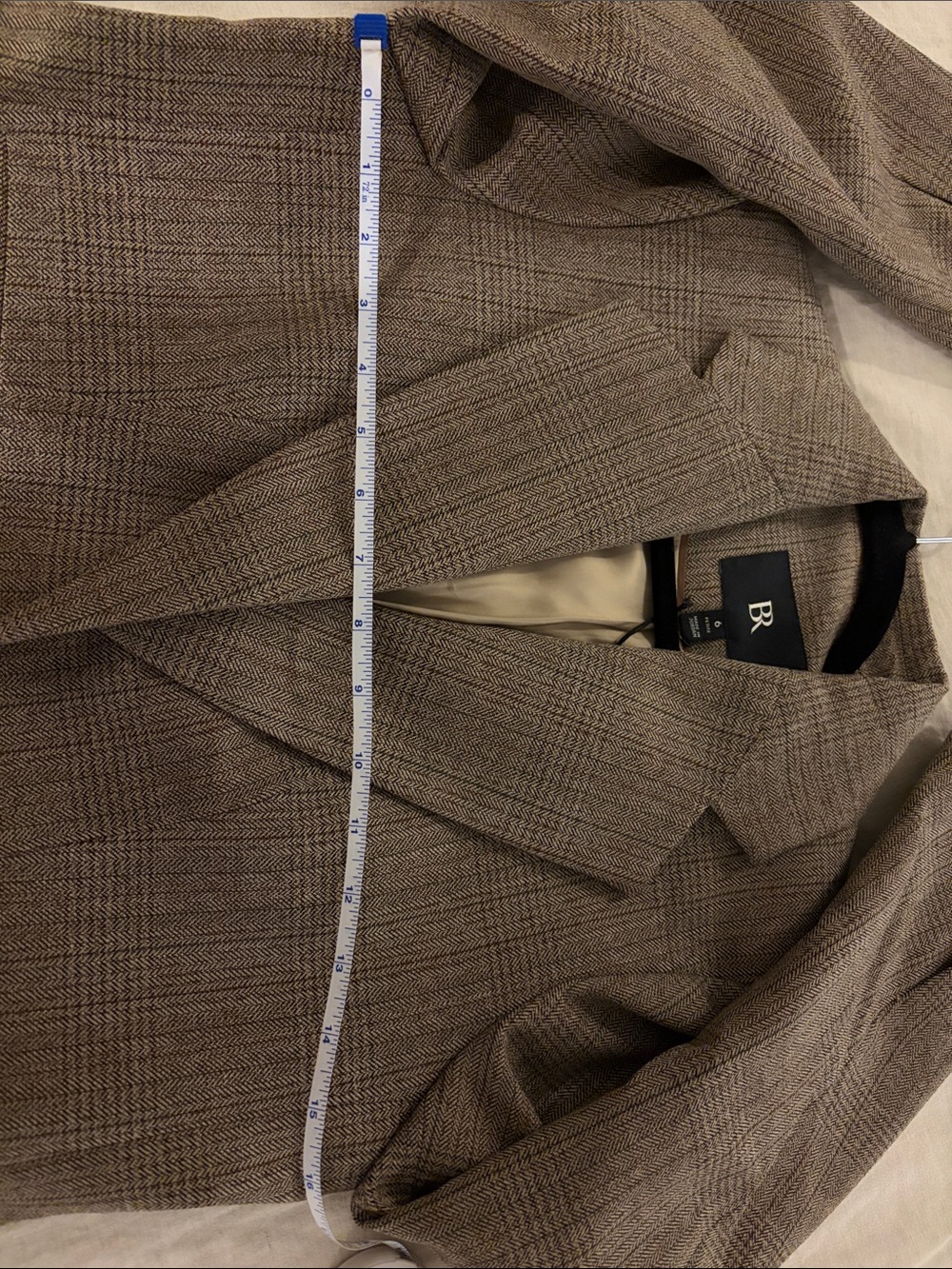 NWT Banana Republic Plaid Blazer - Picture 7 of 7